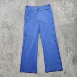 Athletic Works Pants Womens S Blue Azure Knit Sweatpants Casual Yoga Lounge